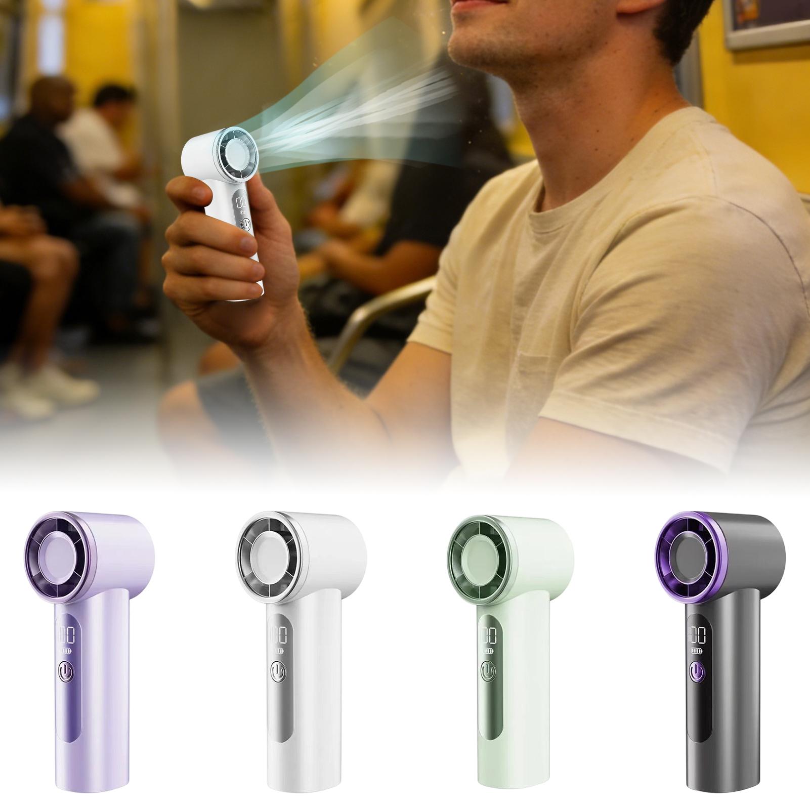 Camping Quiet - USB Rechargeable Mini Handheld Fan Portable