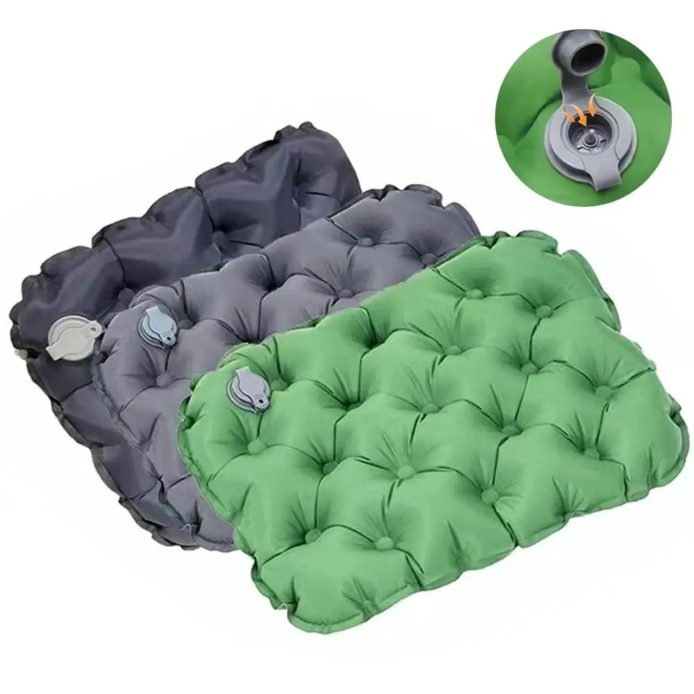 Outdoor Camping Carpet - Portable Inflatable Seat Cushion Outdoor Camping