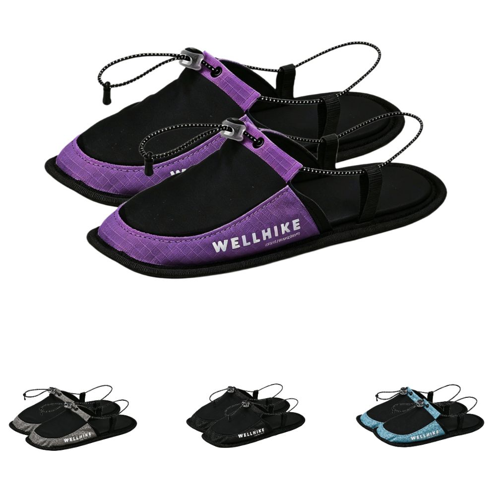 Outdoor Camping Slippers - 1 Pair Non Slip Travel Slippers