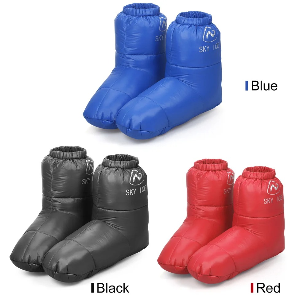 Outdoor Camping Slippers - Winter Thermal Down Camping Sleeping Boot