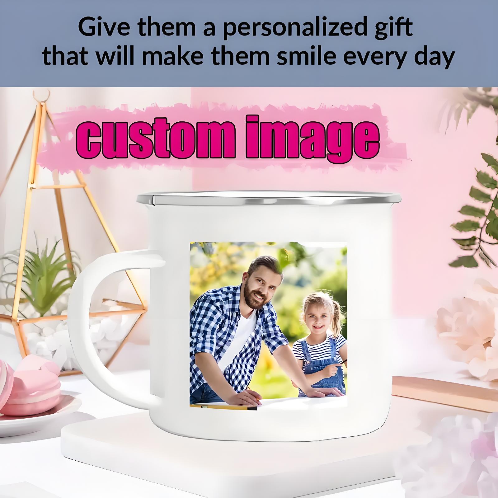 Outdoor Camping Items - 1 custom coffee mug, couple/family/pet photo