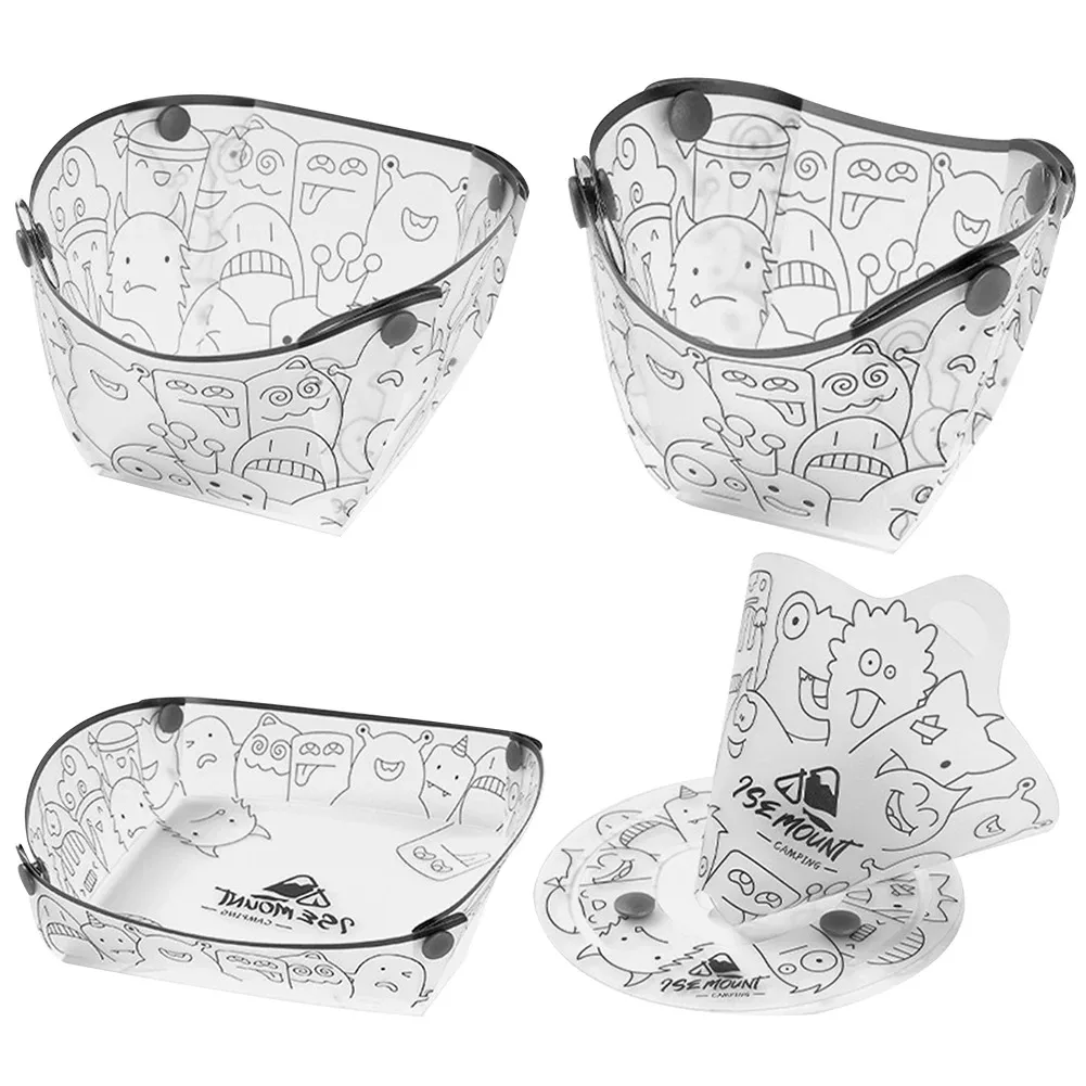 Outdoor Camping Outfit - PP Foldable Dinnerware Portable Camp Flatware