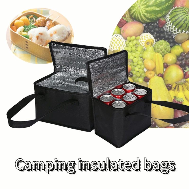 Outdoor Camping Meals - 2023 Portable Thermal Insulated Cooler Bags