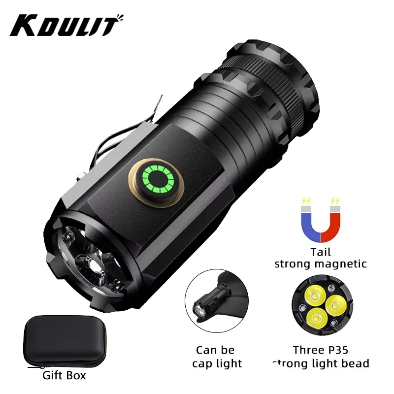 Outdoor Camping Glamping - Powerful Mini LED Flashlight Super Bright