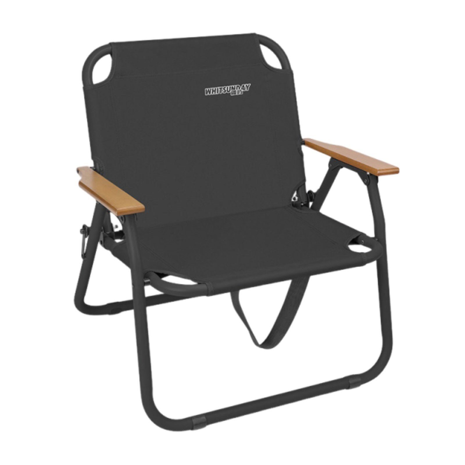 Outdoor Camping Meals - Lightweight Folding Chair Foldable Low-Slung Camp