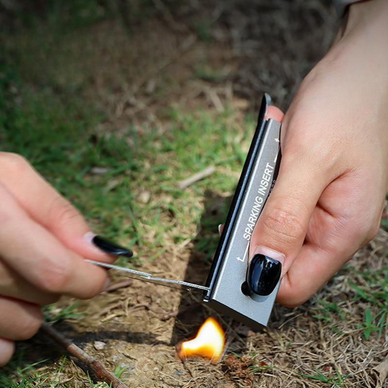 Fire Starter Flint - Waterproof Magnesium Flint & Steel Stick