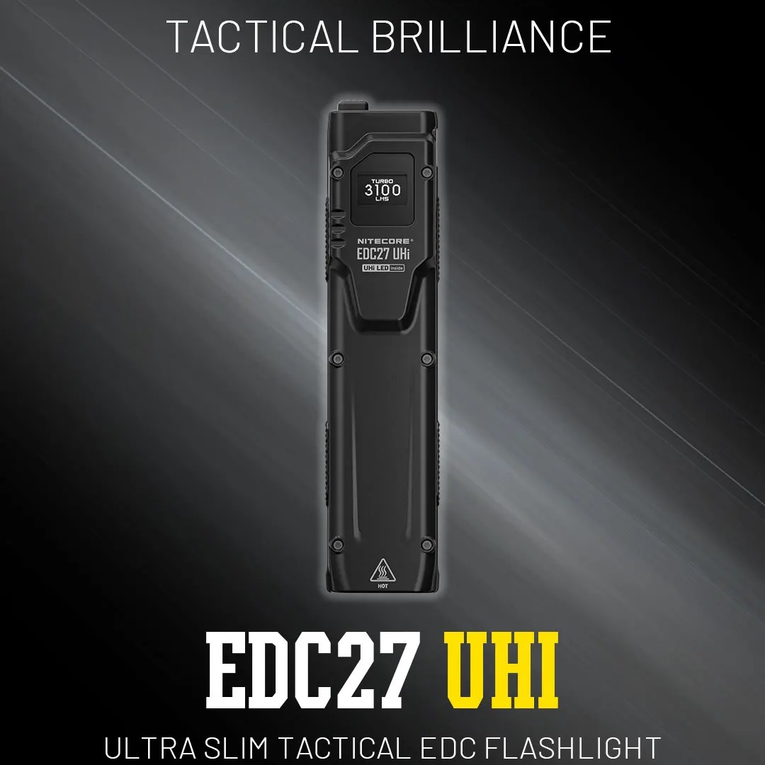 Outdoor Camping Glamping - Convoy UHi Tactical EDC Flashlight 3100Lumens