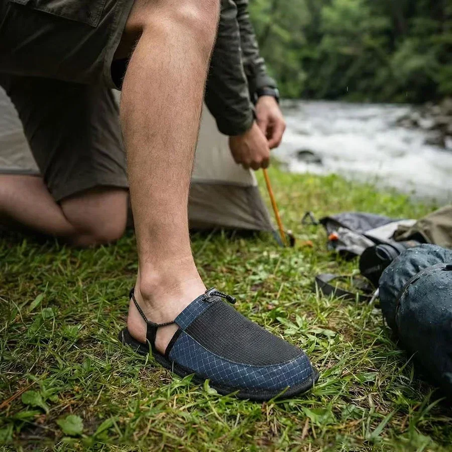 Outdoor Camping Slippers - Portable Foldable Travel Slippers Unisex Anti