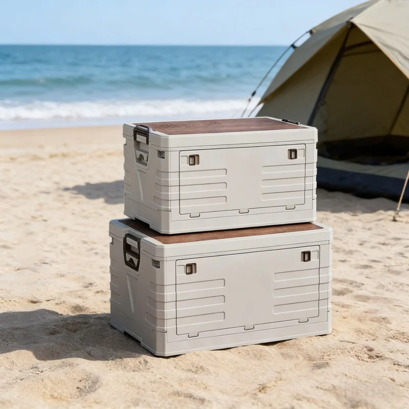 Outdoor Camping Stores - Car Storage Bin Outdoor Camping Foldable