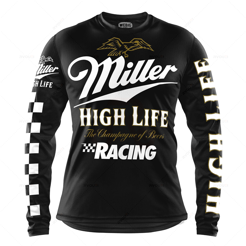 Outdoor Camping Outfit - 2023 Motorcycle Mountain Bike Jersey MTB