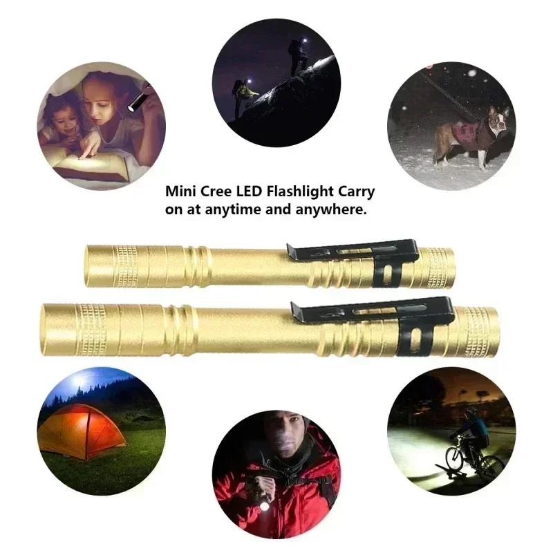 Mini Portable LED Pen Light wi - Outdoor Camping Glamping 评论和价格