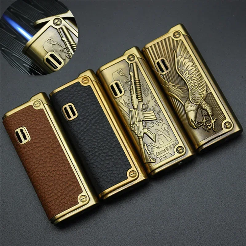 Windproof Jet Flame Lighter wi - Fire Starter Flint 评论和价格