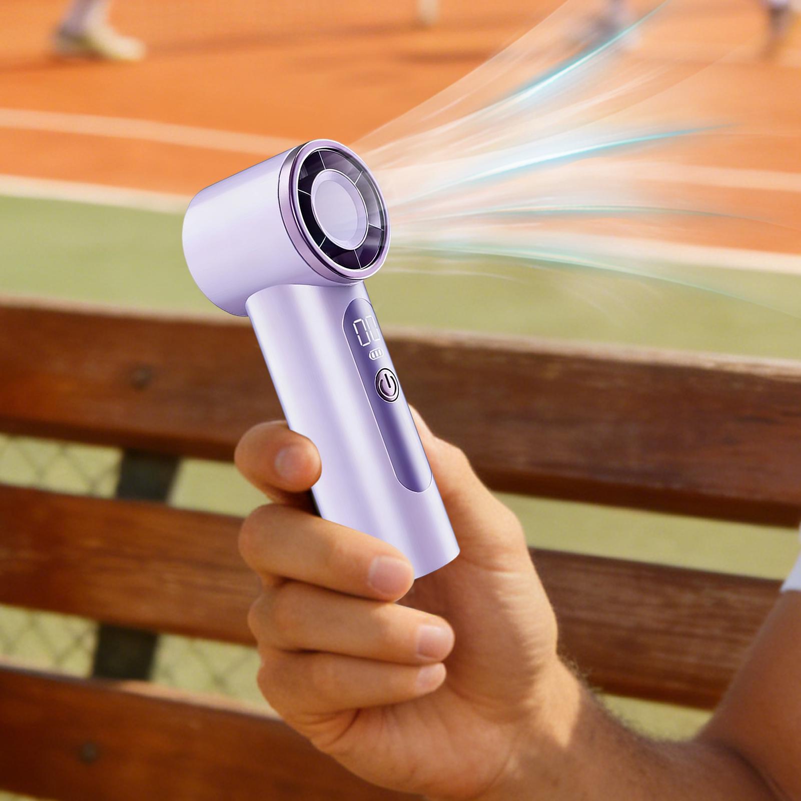 USB Rechargeable Mini Handheld - Camping Quiet 评论和价格
