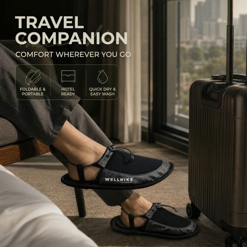 1 Pair Non Slip Travel Slipper - Outdoor Camping Slippers 评论和价格