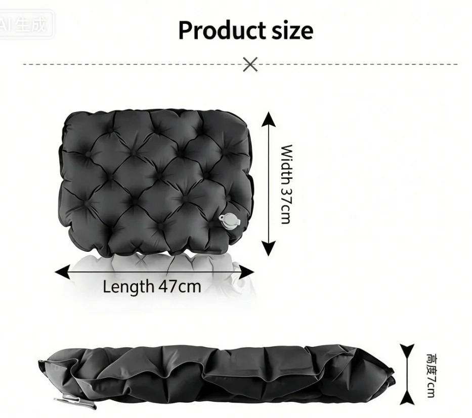 Portable Inflatable Seat Cushi - Outdoor Camping Carpet 评论和价格