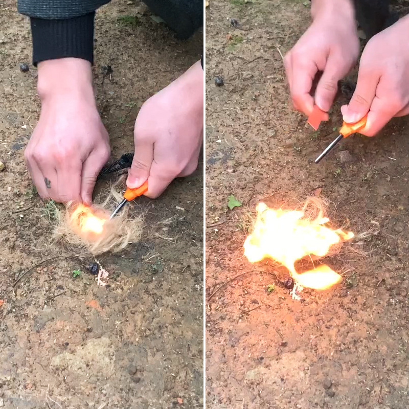 Outdoor Survival Flint Fire St - Fire Starter Flint 评论和价格