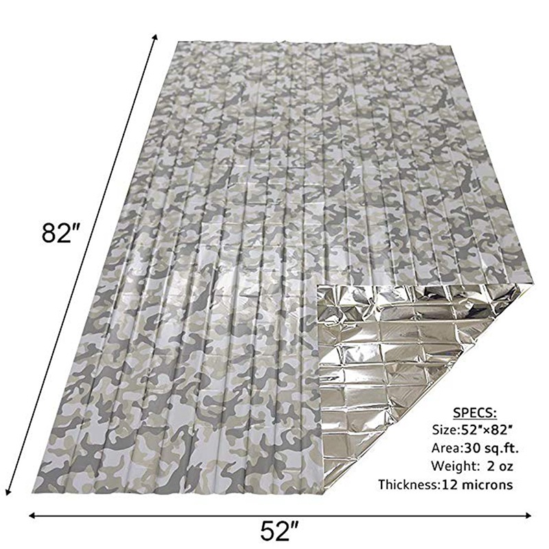 1pcs Emergency Thermal Blanket - Outdoor Camping Carpet 评论和价格