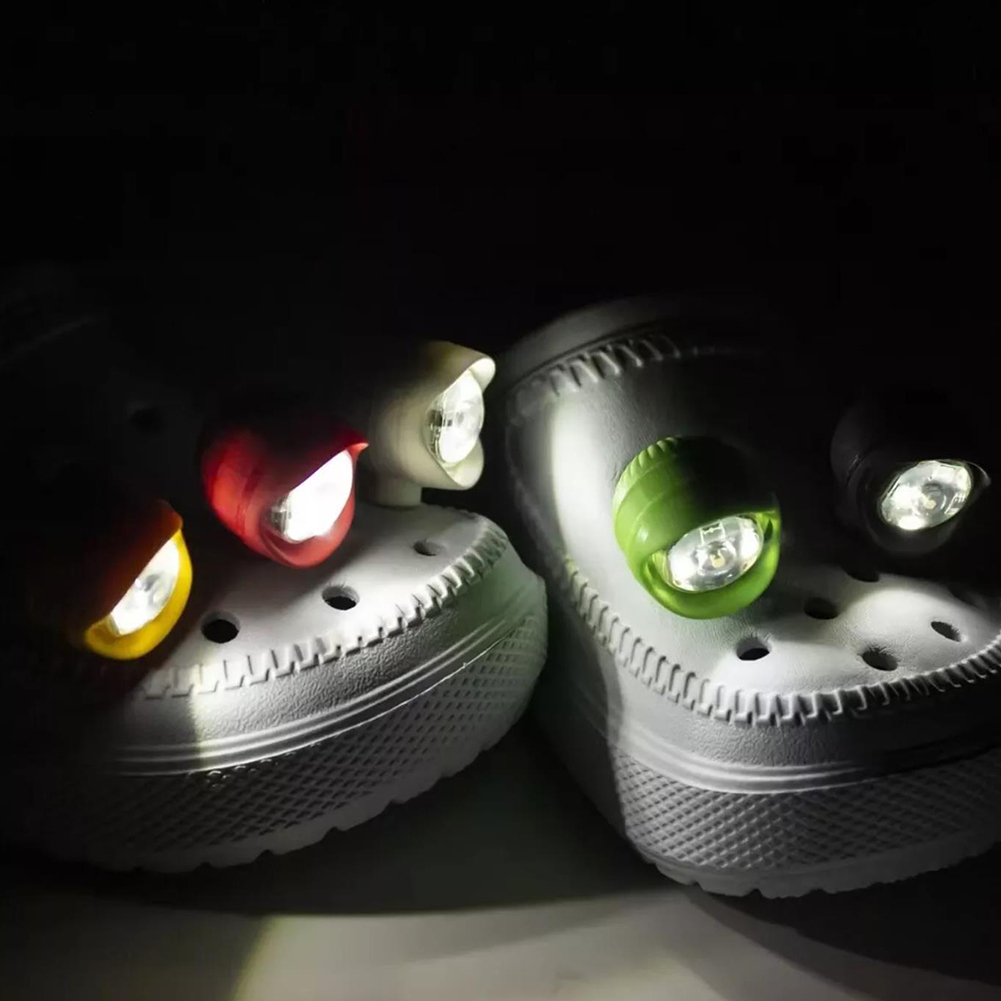 2pcs Hollowed-Out Shoes Lights - Outdoor Camping Slippers 评论和价格