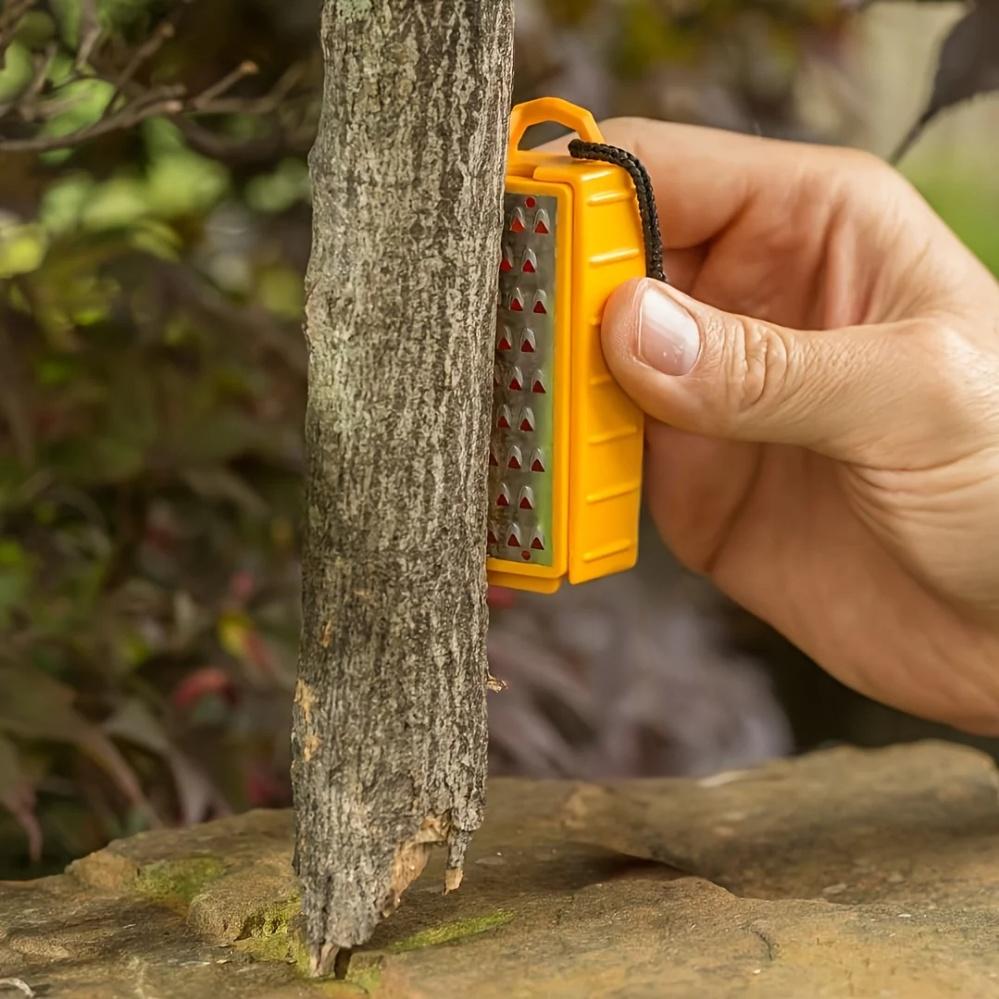 Outdoor Magnifying Glass Card  - Fire Starter Flint 评论和价格