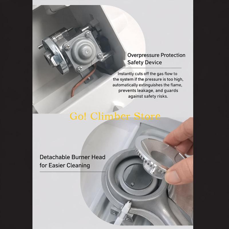 Q84C Single Burners Camp Stove - Outdoor Camping Meals 评论和价格