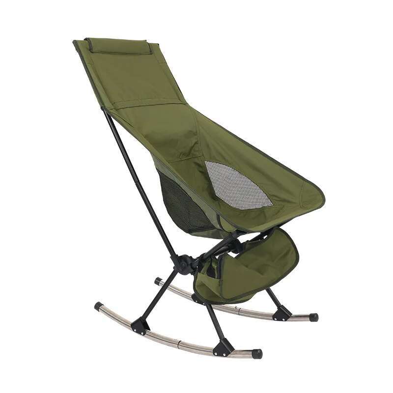 Folding Rocking Camping Chair  - Outdoor Camping Rocker 评论和价格