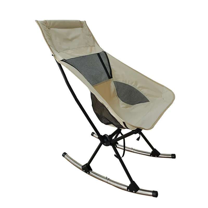 Folding Rocking Camping Chair  - Outdoor Camping Rocker 评论和价格