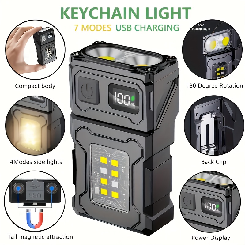 Mini Rechargeable LED Pocket F - Outdoor Camping Glamping 评论和价格