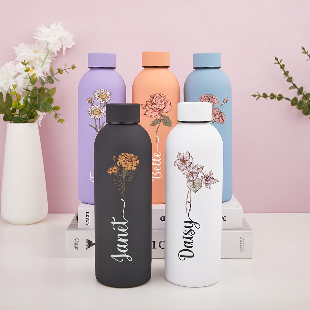 Customized Floral Water Bottle - Outdoor Camping Items 评论和价格