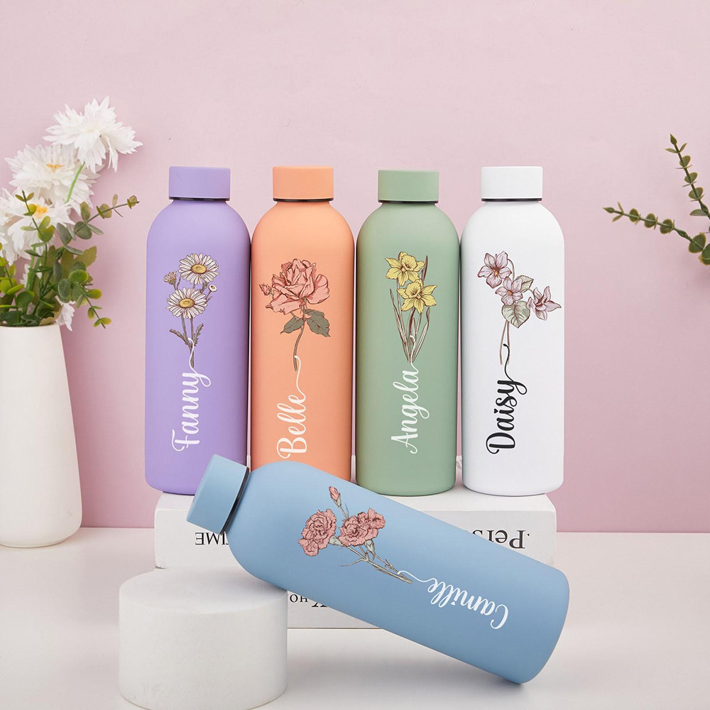 Customized Floral Water Bottle - Outdoor Camping Items 评论和价格