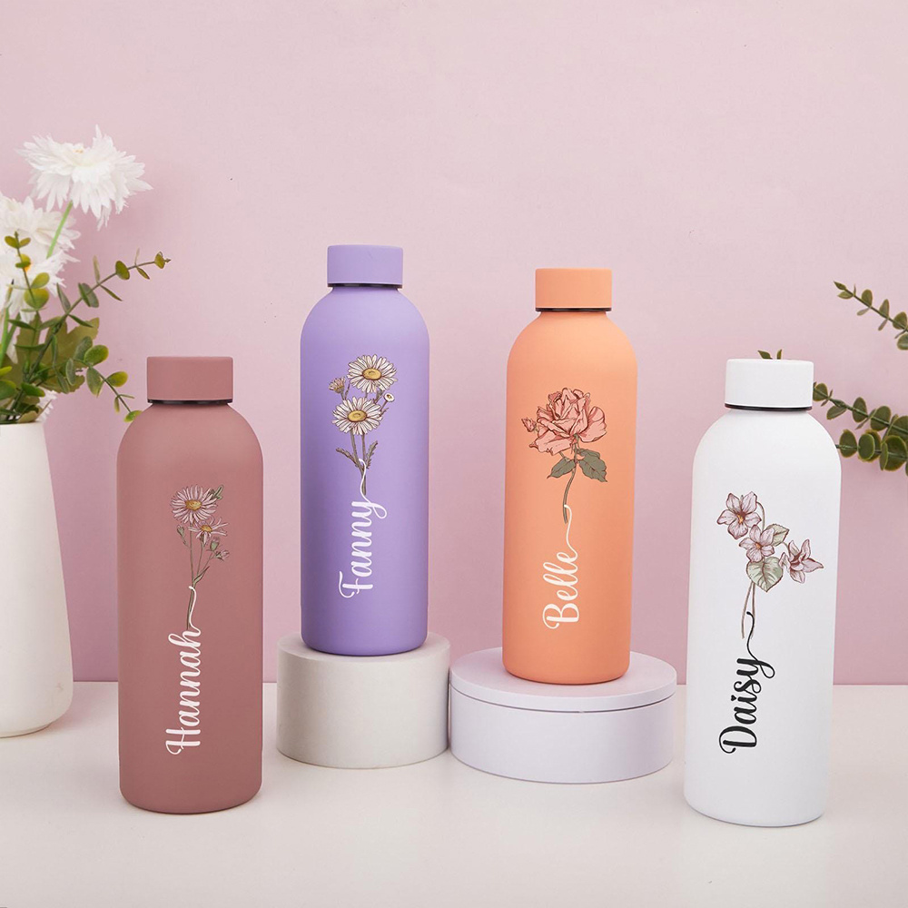 Customized Floral Water Bottle - Outdoor Camping Items 评论和价格