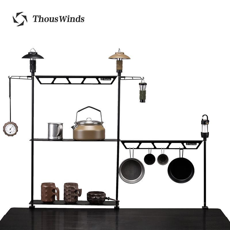 ThousWinds Camping Table Expan - Outdoor Camping Table With Storage 评论和价格