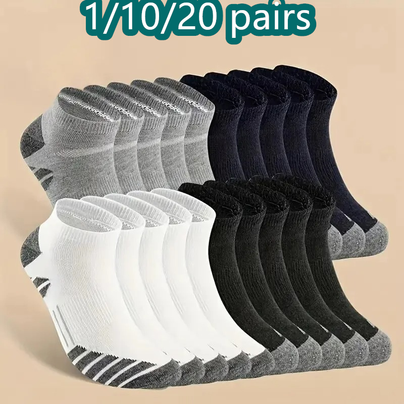 1/10/20 Pairs Ankle Athletic R - Outdoor Camping Slippers 评论和价格