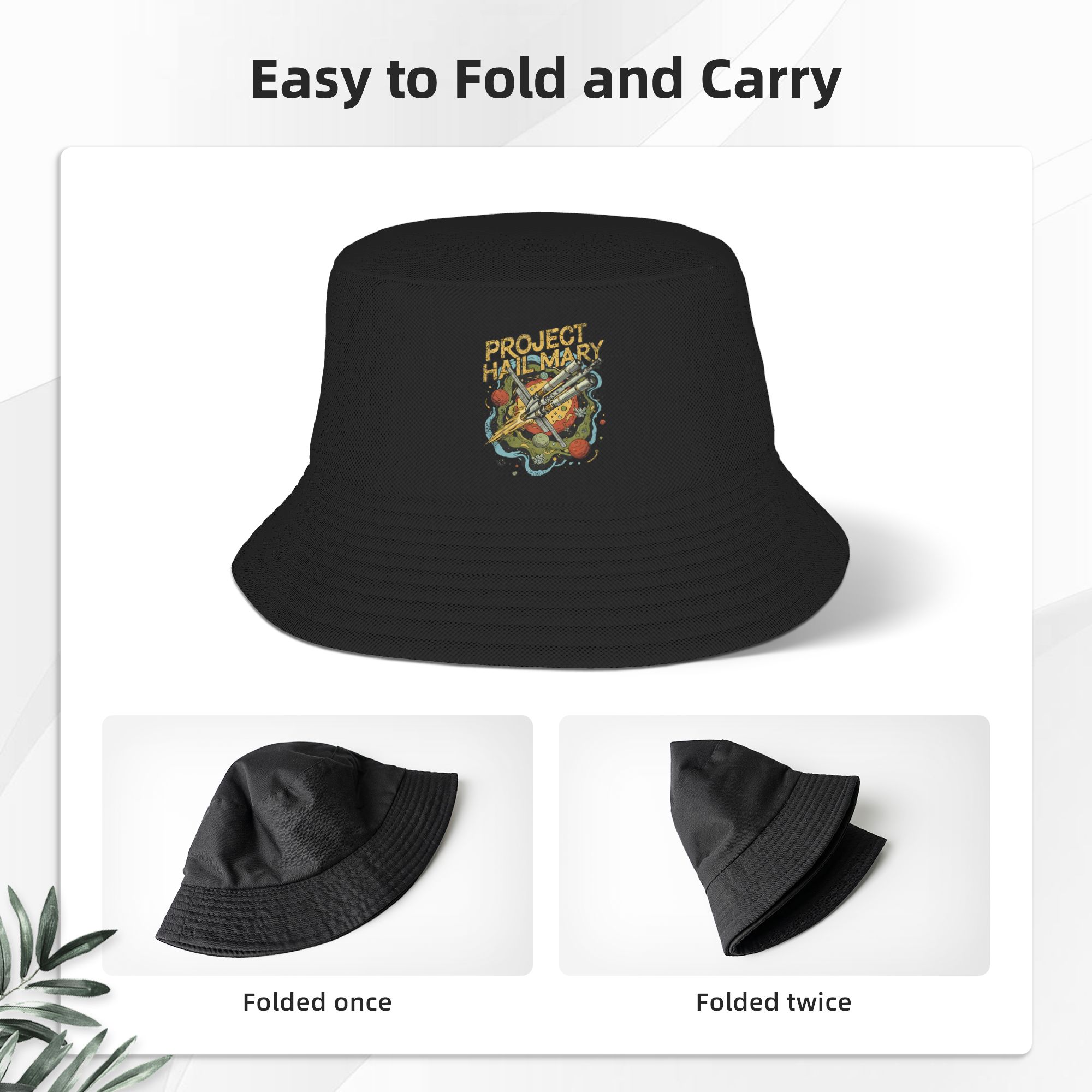 Teen Bucket Hat Project Hail M - Outdoor Camping Movies 评论和价格