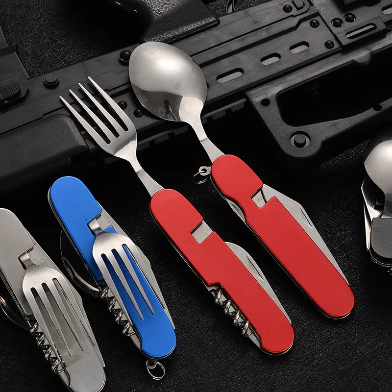 4 in 1 Folding Tableware Detac - Outdoor Camping World 评论和价格