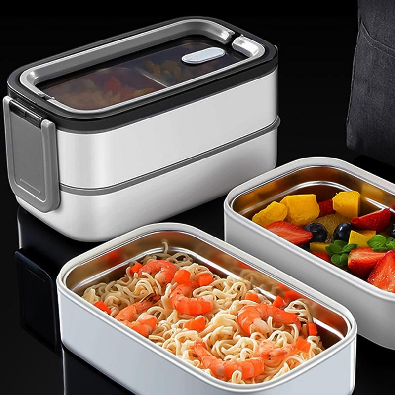 Thermal Lunch Box 2-Layer Meal - Outdoor Camping Meals 评论和价格