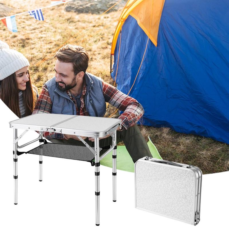 Camping Table Foldable Outdoor - Outdoor Camping Table With Storage 评论和价格