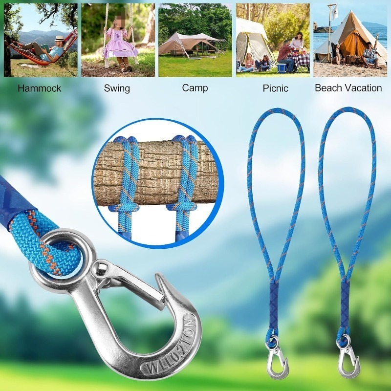 1/2Pcs Wear Resistant Metal Ho - Outdoor Camping Decke 评论和价格