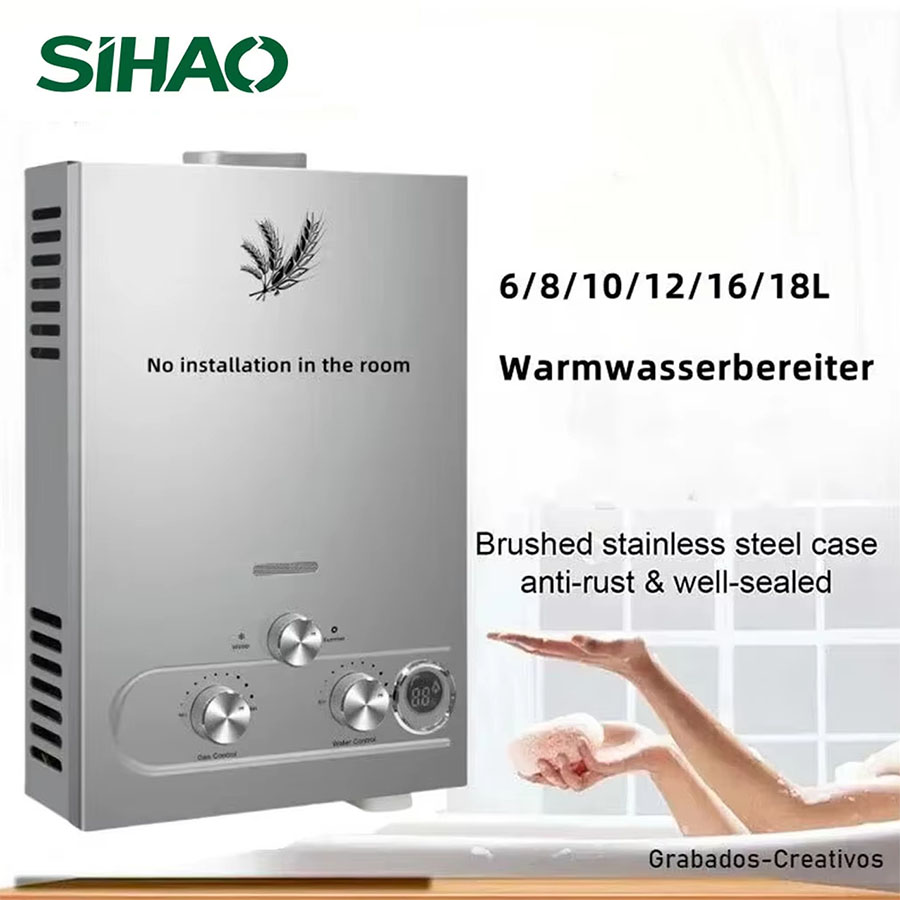 SIHAO 12L 16L 18L GPM LPG Gas  - Outdoor Camping Kitchen 评论和价格