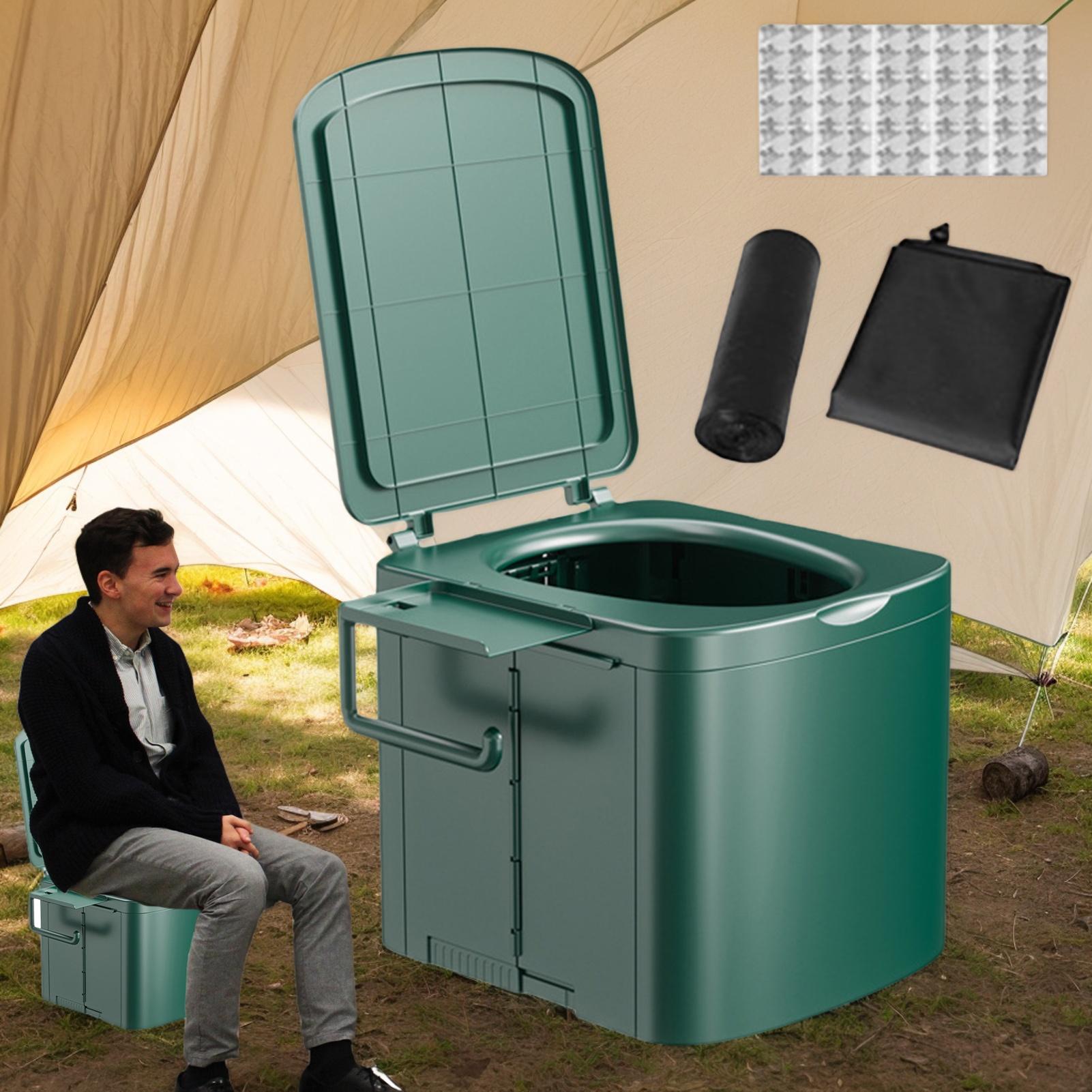 Portable Toilet For Camping Er - Outdoor Camping For Kids 评论和价格