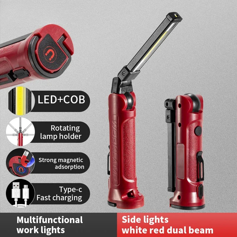 COB LED Work Light Rechargeabl - Outdoor Camping Glamping 评论和价格