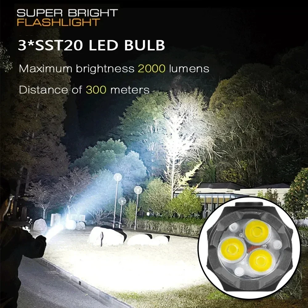 Powerful Mini LED Flashlight S - Outdoor Camping Glamping 评论和价格