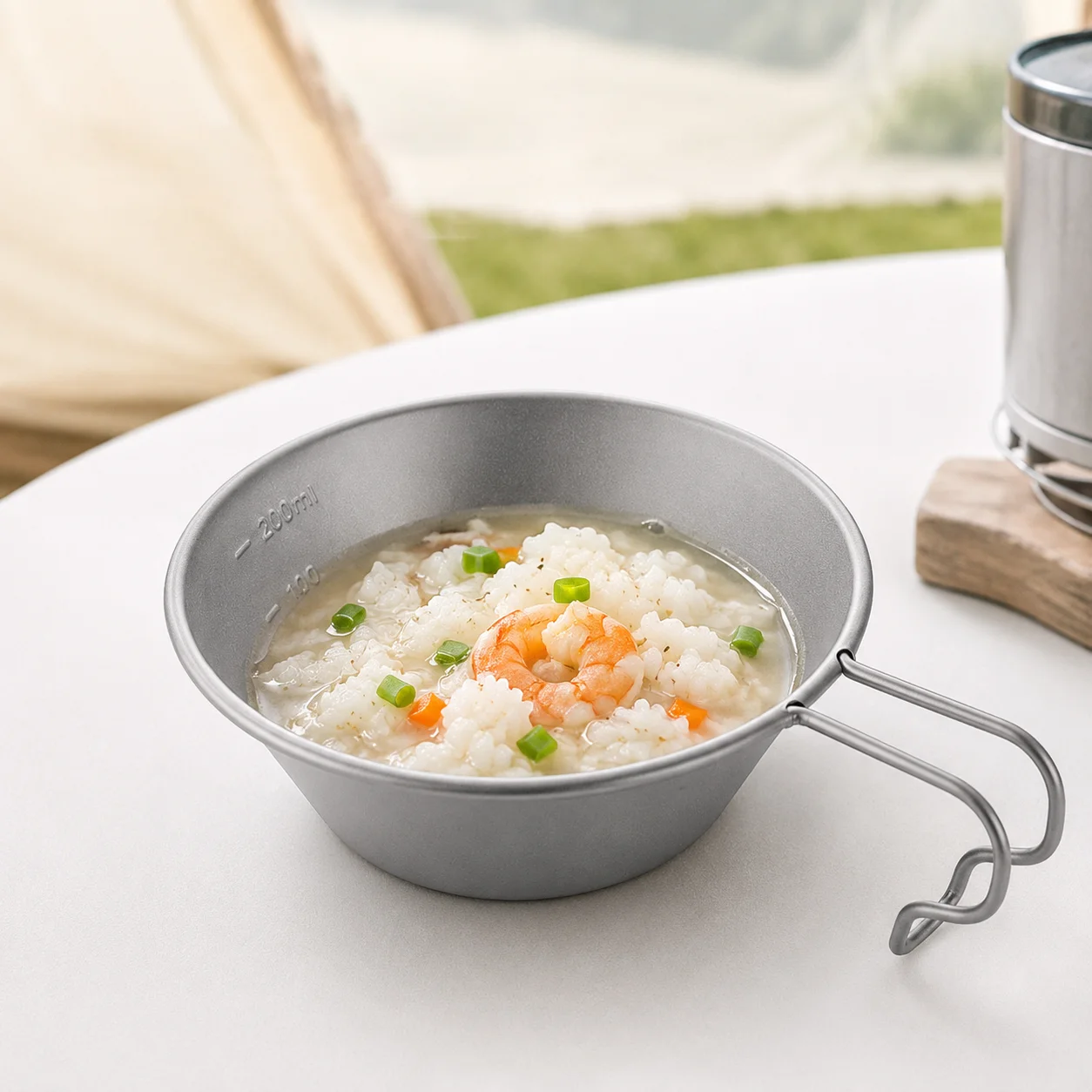Titanium Sierra Bowl Lightweig - Outdoor Camping Meals 评论和价格