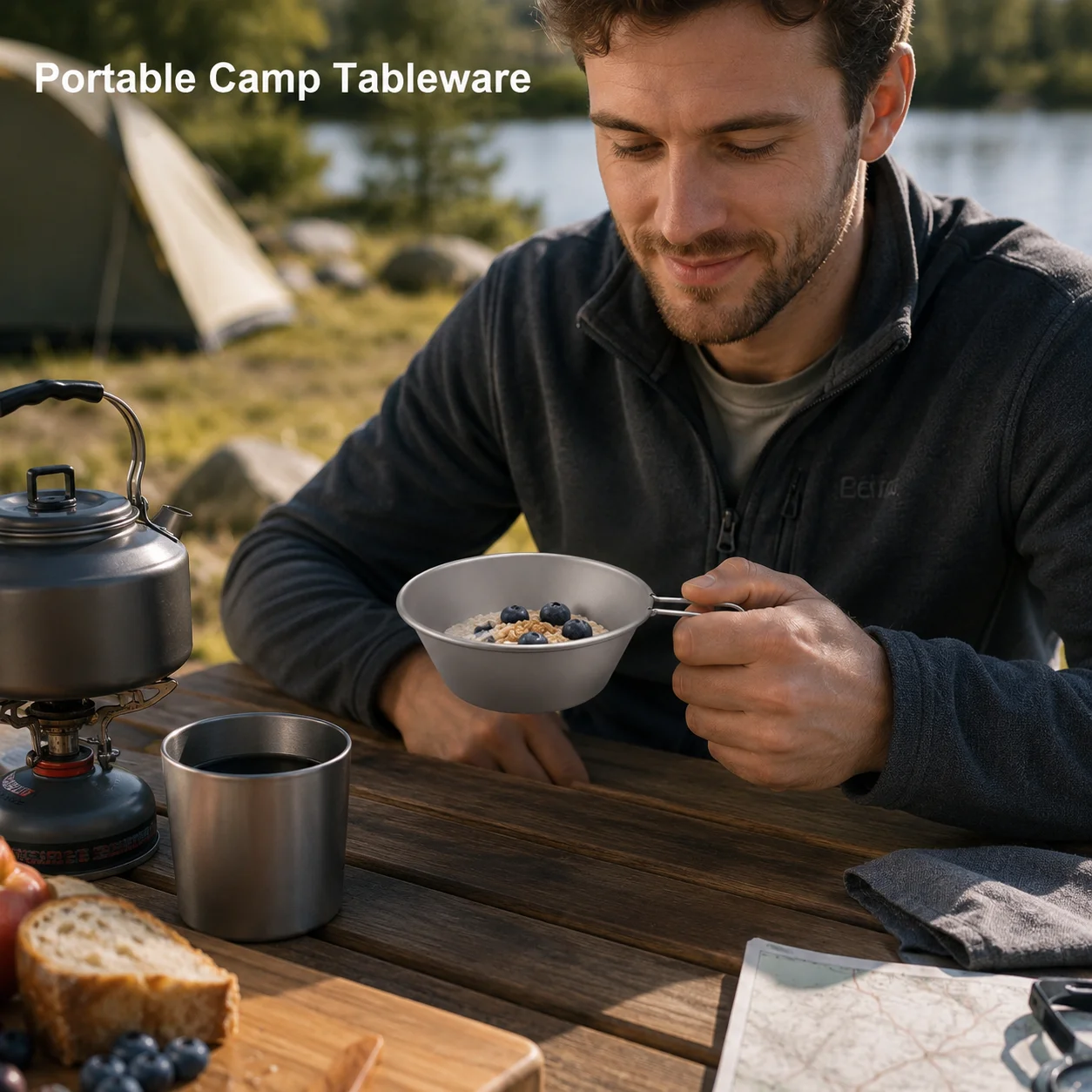 Titanium Sierra Bowl Lightweig - Outdoor Camping Meals 评论和价格