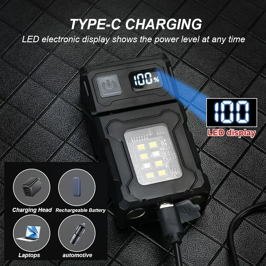 Mini USB Rechargeable LED Flas - Outdoor Camping Glamping 评论和价格