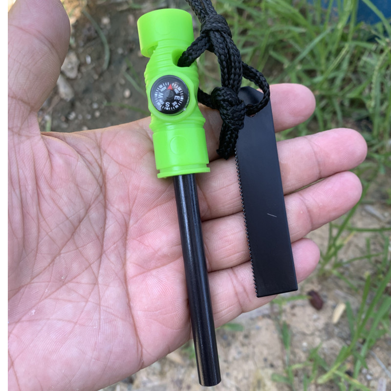 Survivor Long Style Three-in-O - Fire Starter Flint 评论和价格