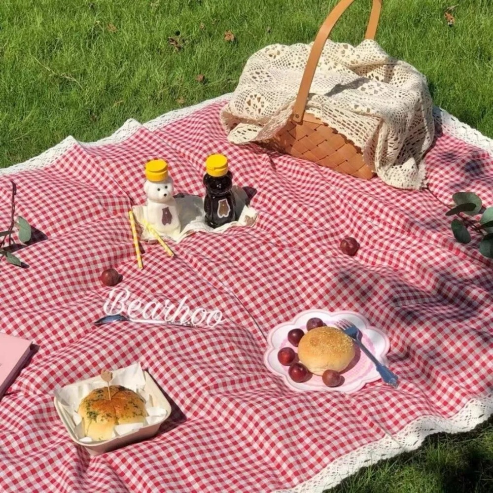 1pc Outdoor Picnic Mat, Summer - Outdoor Camping Carpet 评论和价格