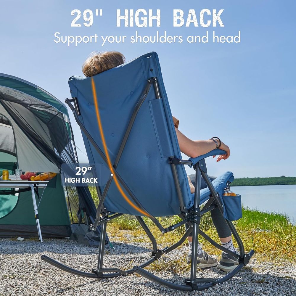 olding Rocking Camping Chair O - Outdoor Camping Rocker 评论和价格