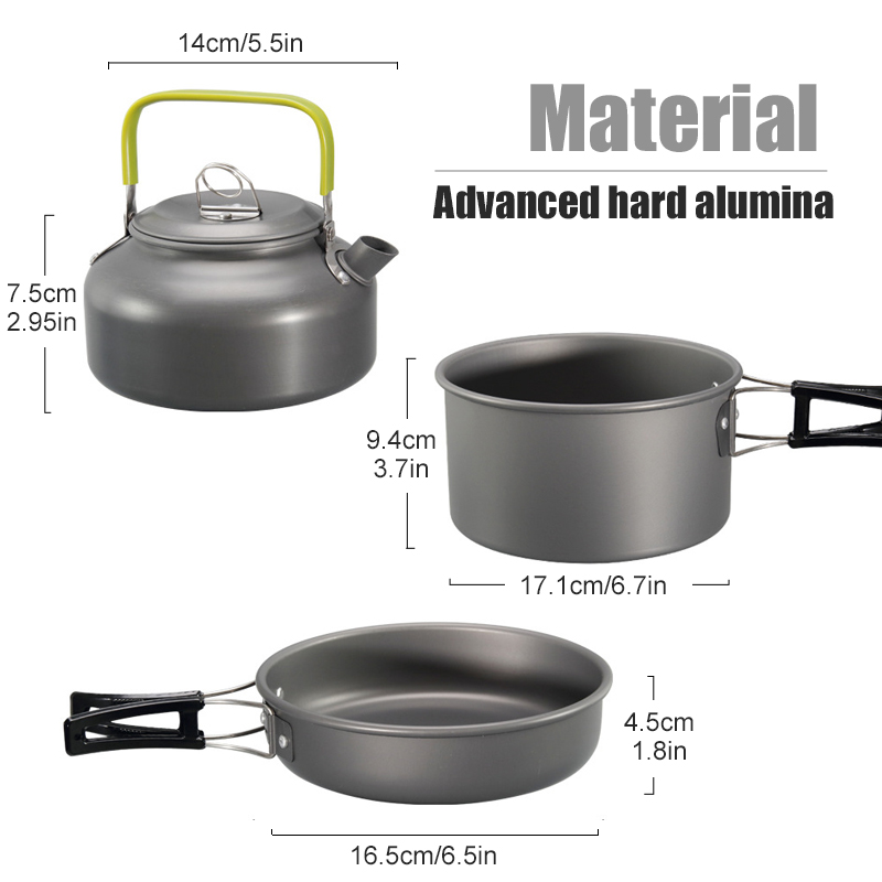 WESTTUNE Camping Cookware Kit  - Outdoor Camping Outfit 评论和价格