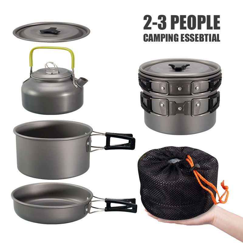 WESTTUNE Camping Cookware Kit  - Outdoor Camping Outfit 评论和价格