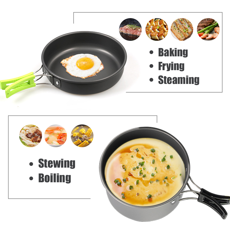 WESTTUNE Camping Cookware Kit  - Outdoor Camping Outfit 评论和价格
